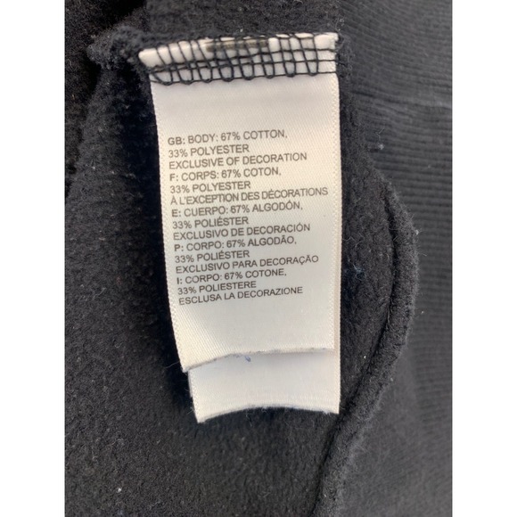 The North Face TNF Womens Size Medium Black Hoodie Sweatshirt Half Dome - Picture 7 of 12